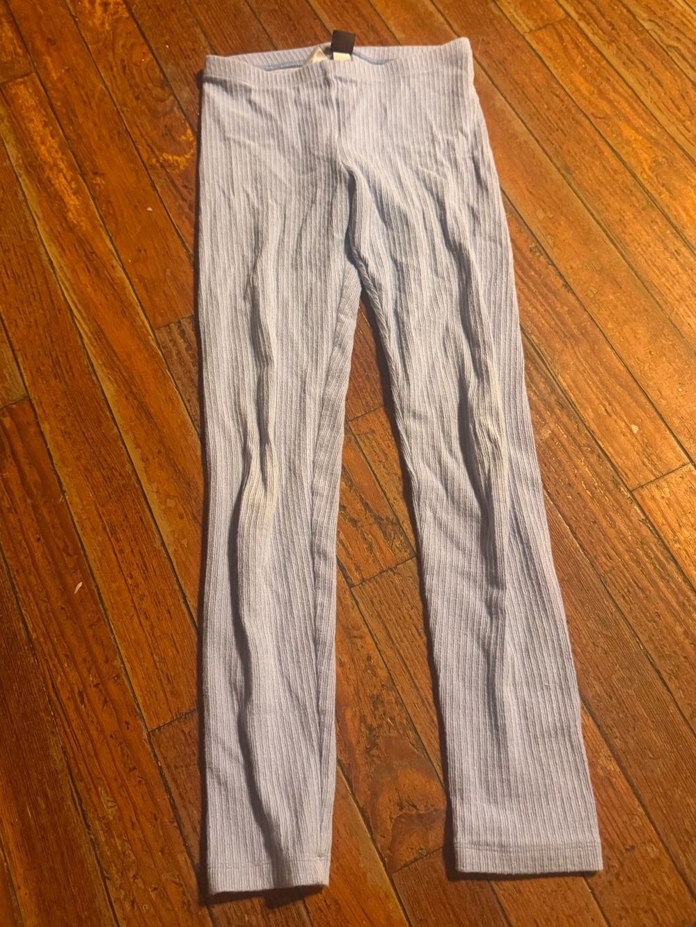 Tea Collection blue textured Leggings size 10